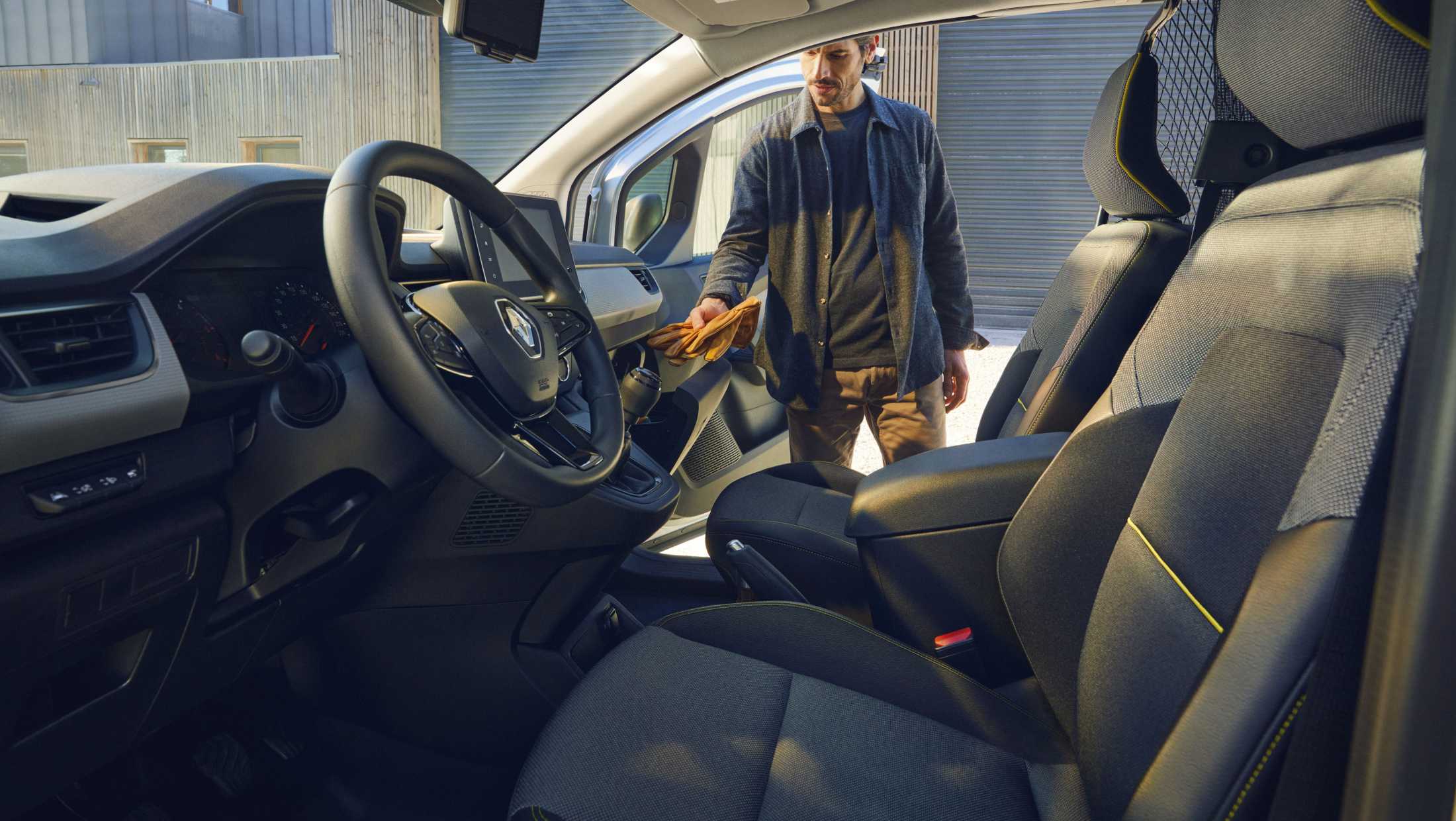 Renault KANGOO VAN - nieuwe stoelen zijn slijtvaster en bieden meer comfort