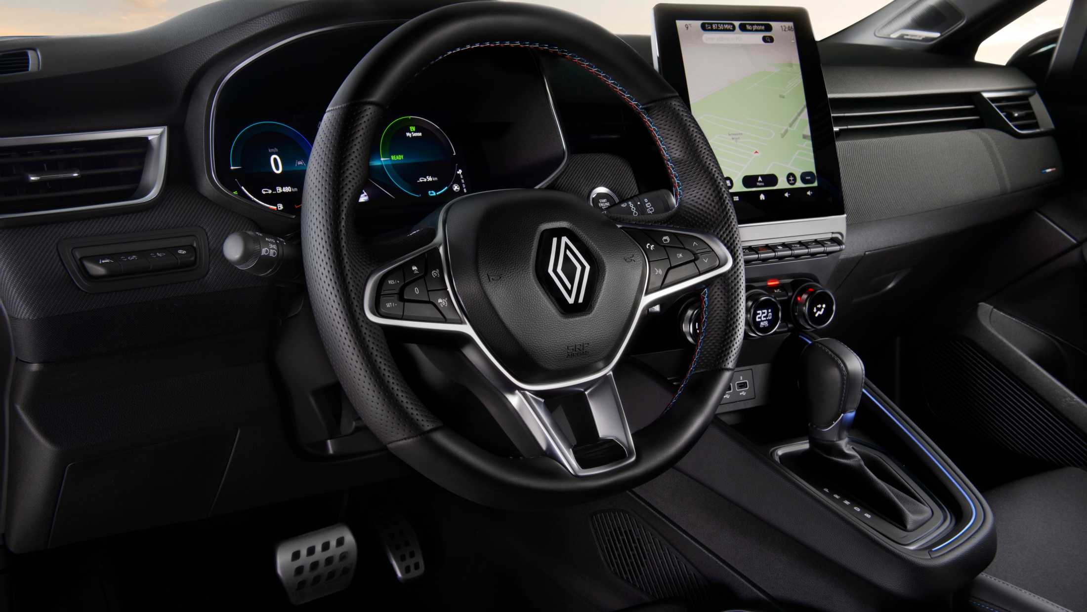 Nieuwe Renault Clio -  9,3" multimedia-touchscreen met easy link