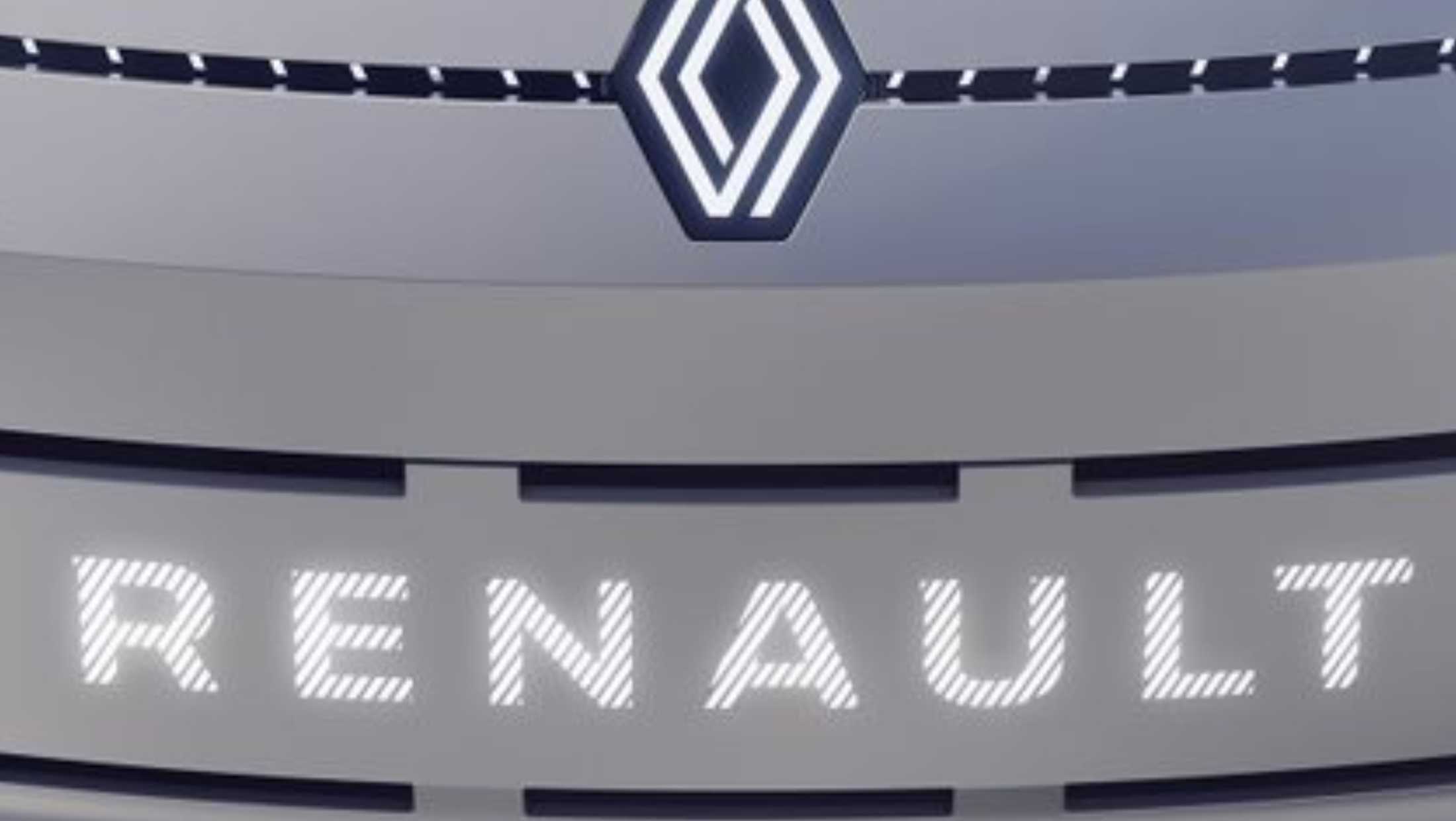 ABD Renault - Renault 5 Concept - verlicht Roland-Garros logo