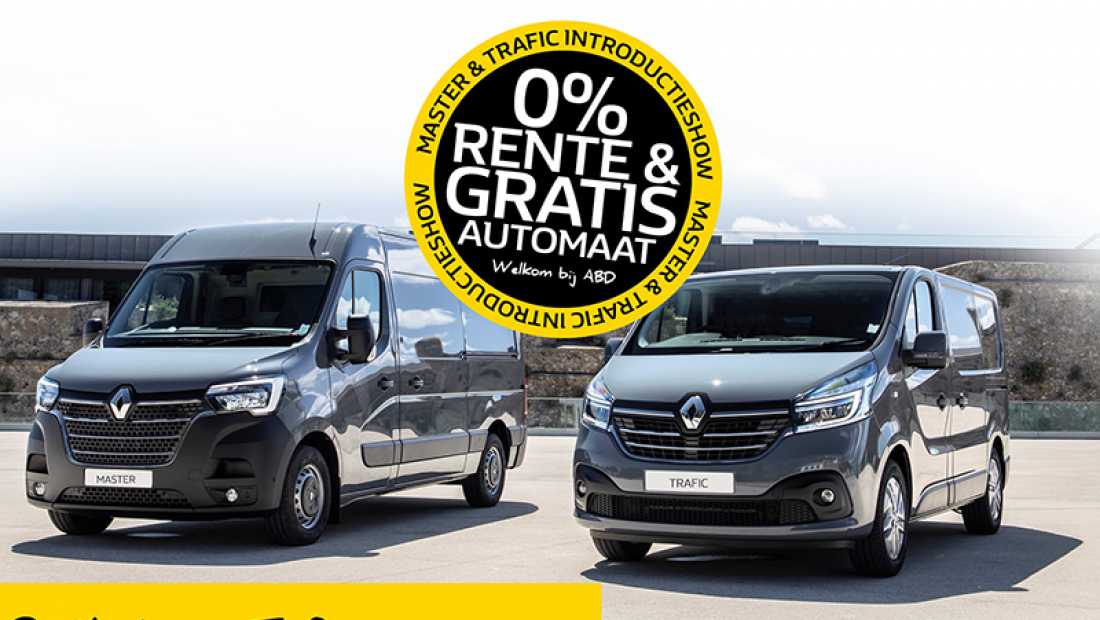ABD Renault show nieuwe master en trafic