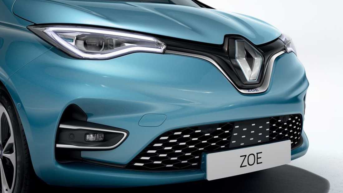 Nieuwe Renault Zoe design
