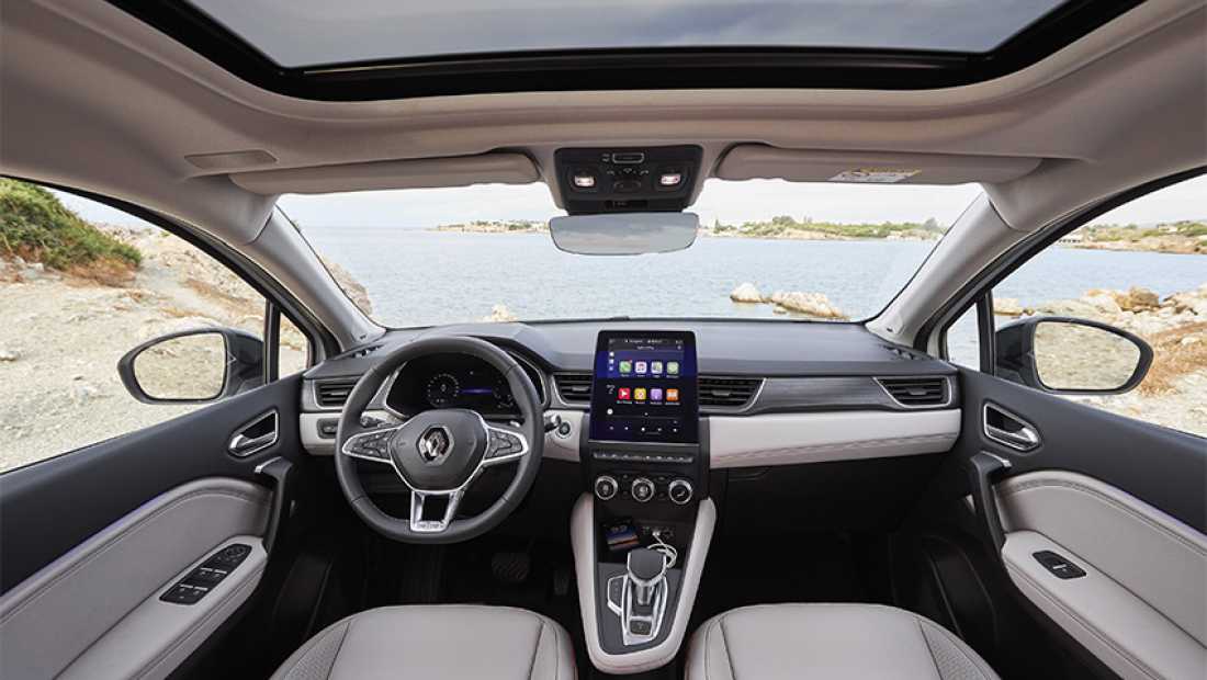 Nieuwe Renault Captur - Zicht bestuurder