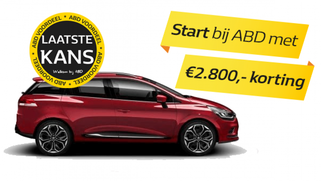 Clio Estate actie