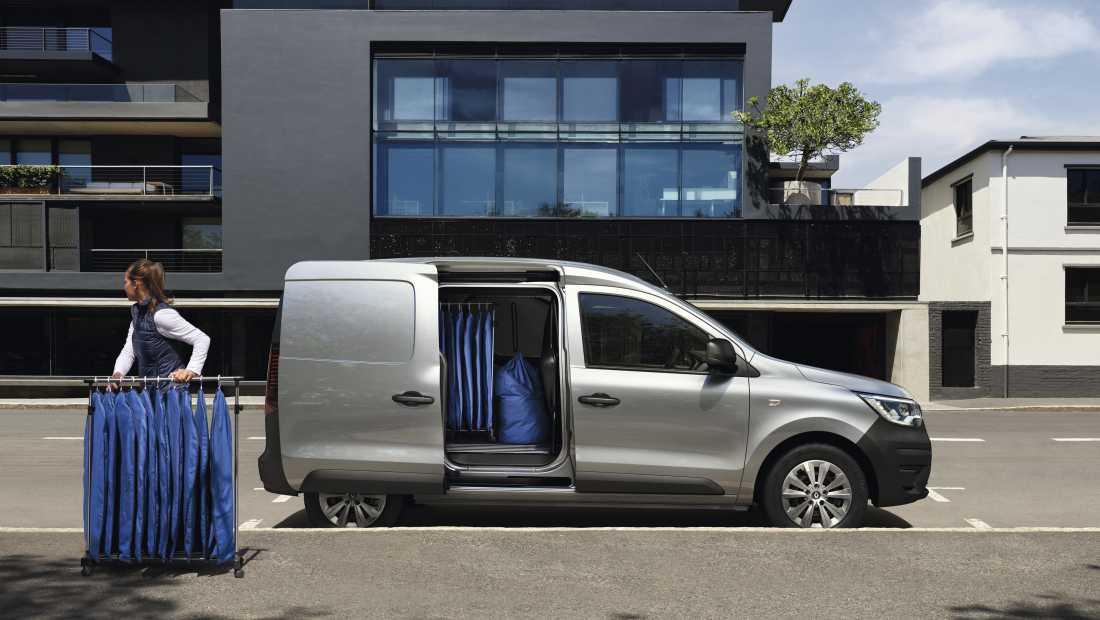 Nieuwe Renault Express - Bruikbare lengte van 2.36 m 