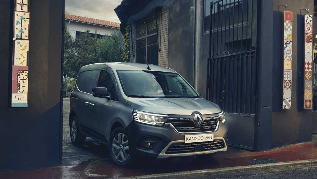 Renault KANGOO VAN - De voorzijde is volledig nieuw vormgegeven en afgewerkt