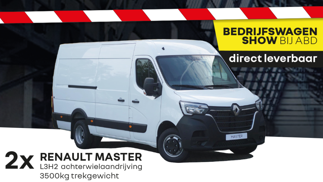 ABD Renault - Bedrijfswagenshow - Master l3h2 achterwielaandrijving