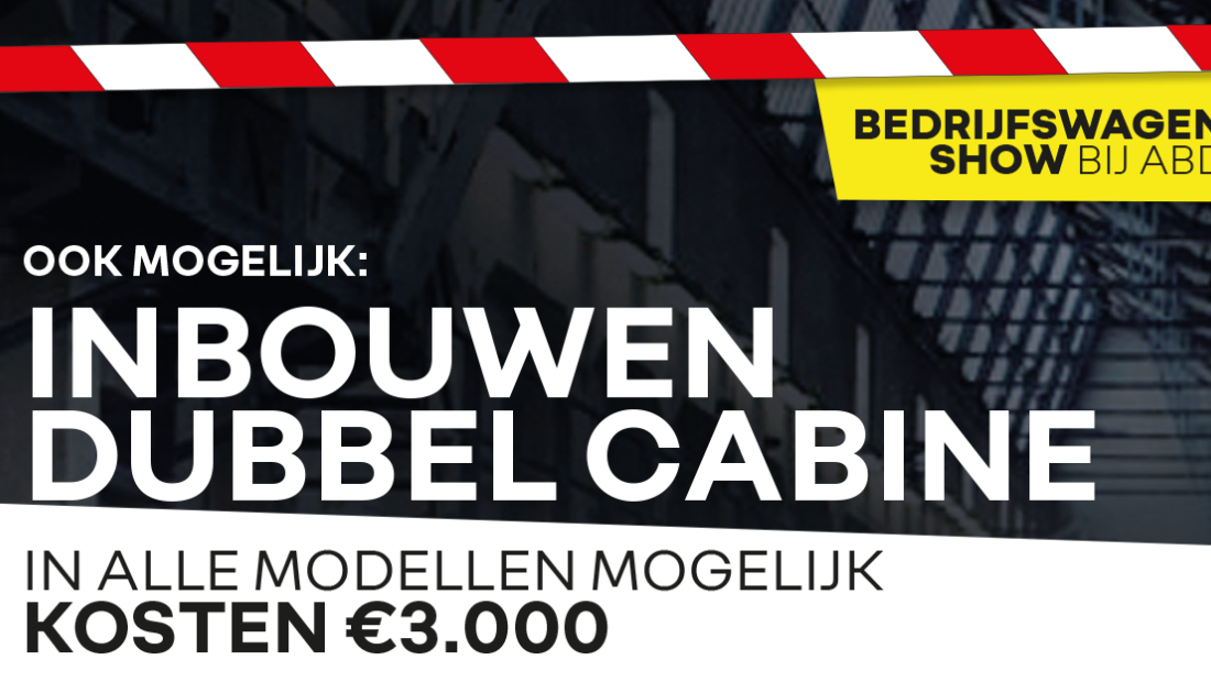 ABD Renault - Bedrijfswagenshow - inbouwmogelijkheden