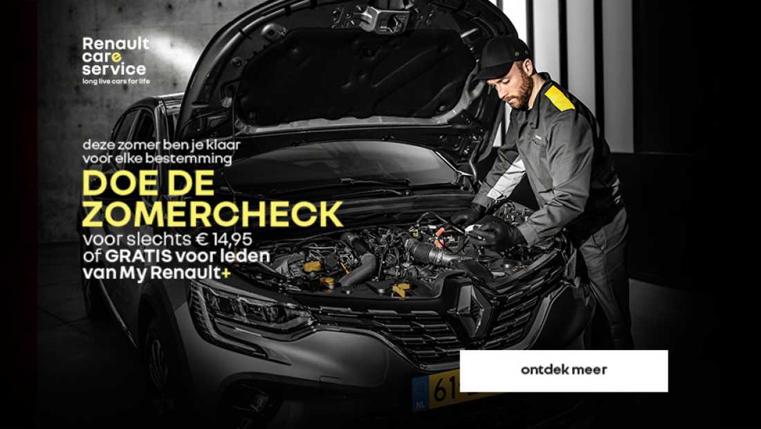 ABD Renault - Zomercheck - actie preview