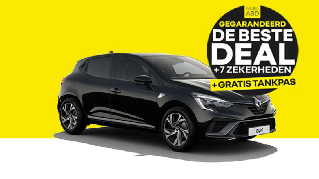 ABD Renault - actiemenu - beste deal - Renault Clio