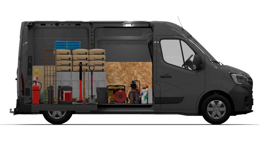 ABD Renault - Master - in- en uitladen